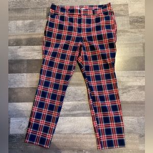 ❤️ Old Navy Pixie Hi Rise Plaid Dress Pants size 12